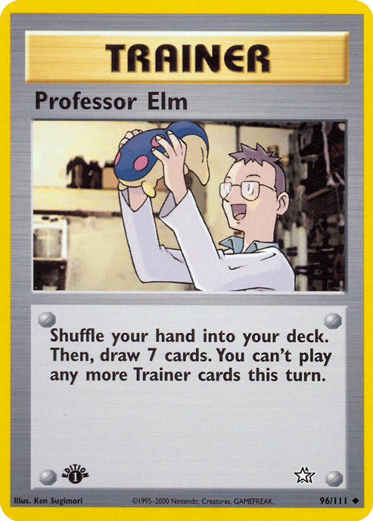 Professor Elm card
