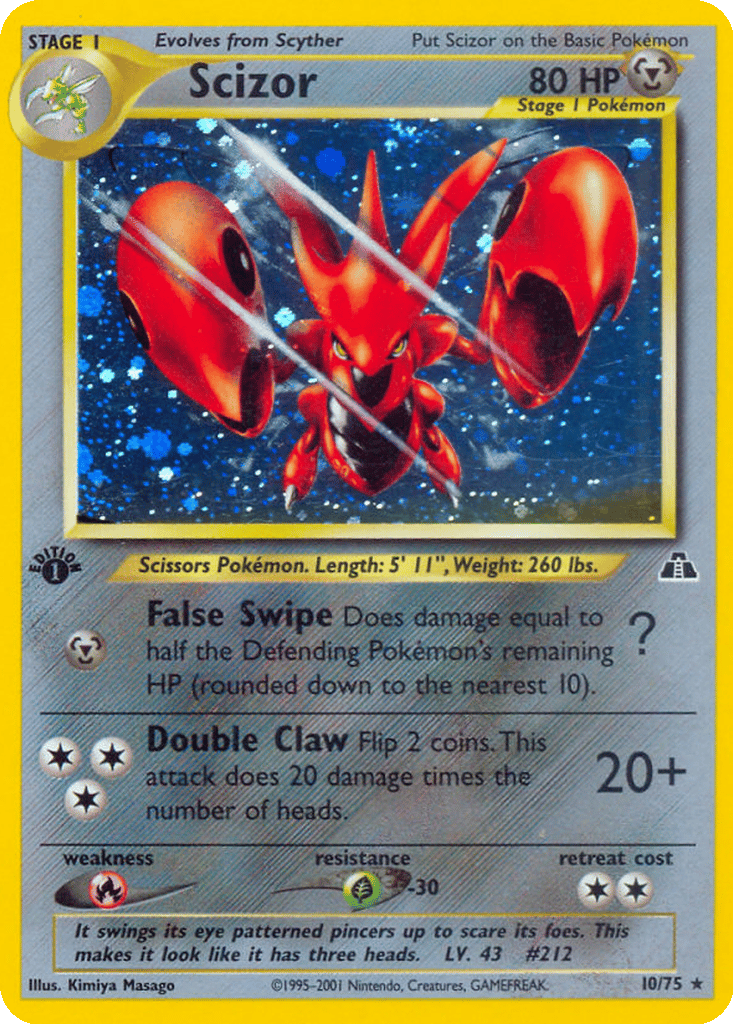 Scizor card