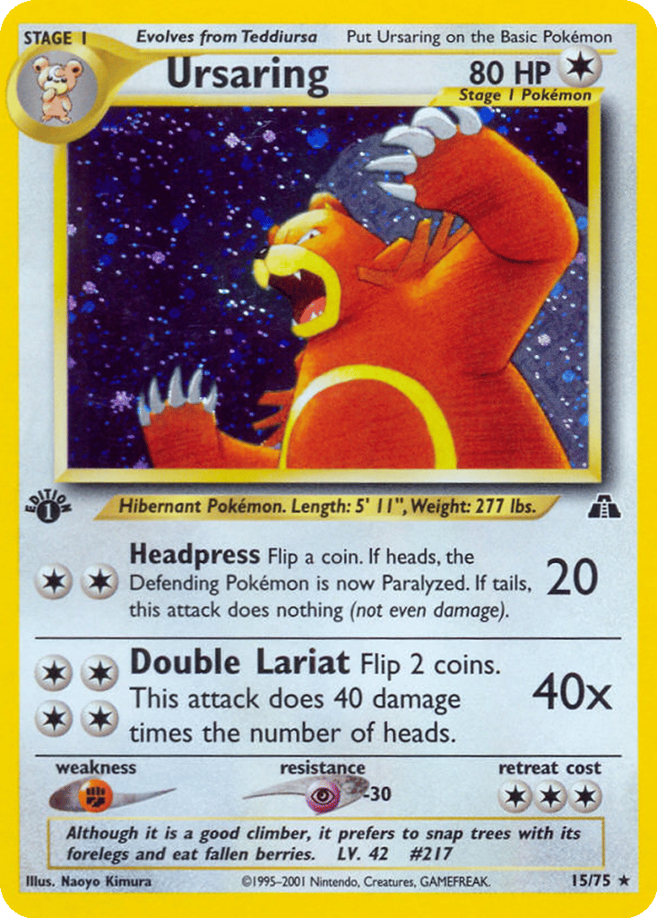 Ursaring card
