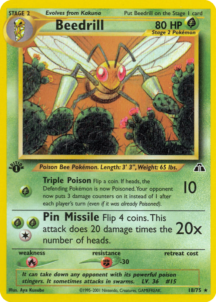 Beedrill card