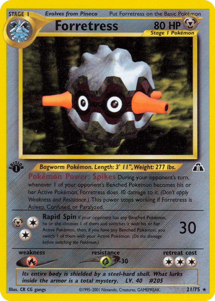Forretress card