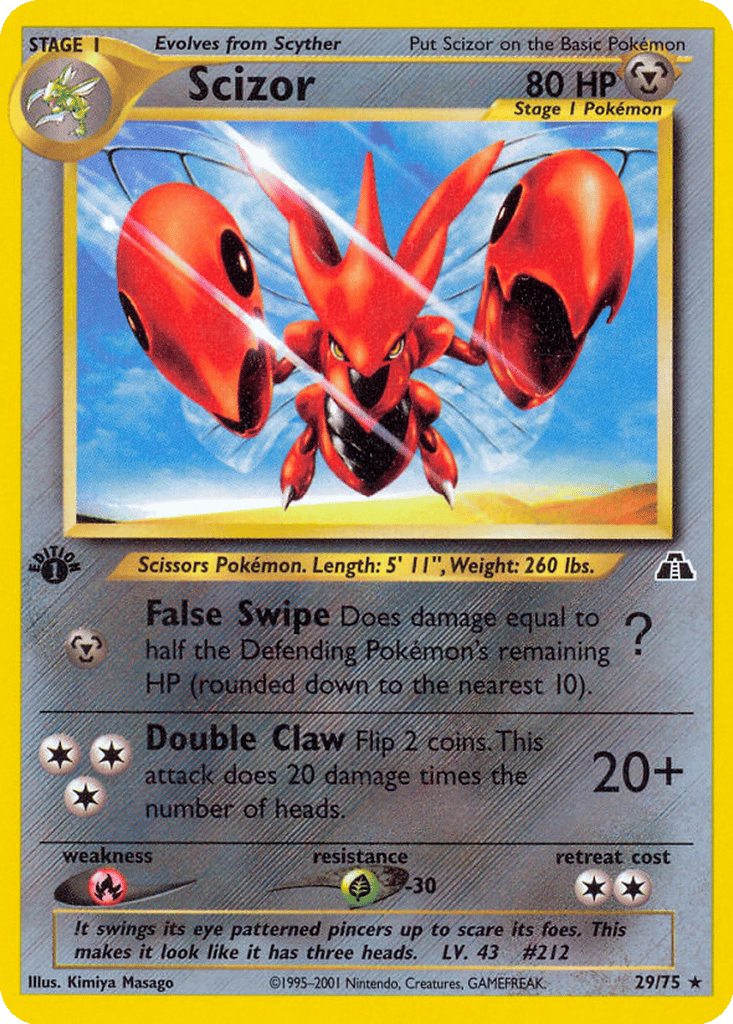Scizor card