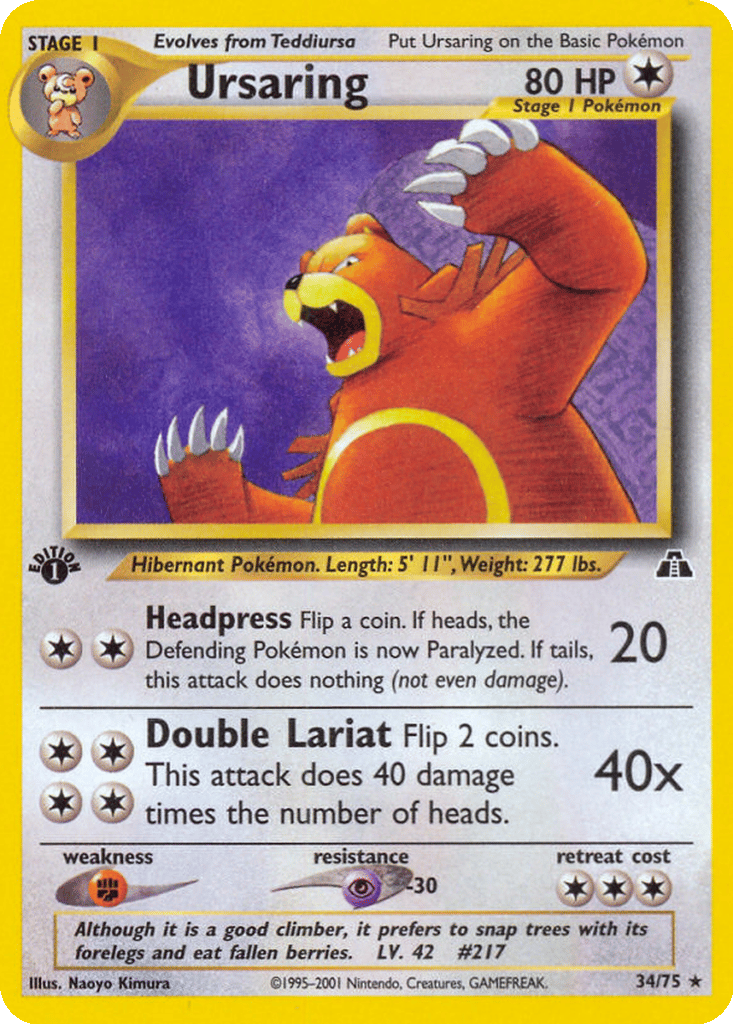Ursaring card