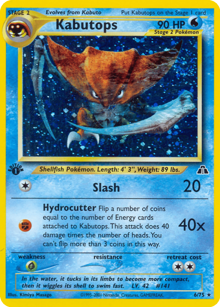 Kabutops card