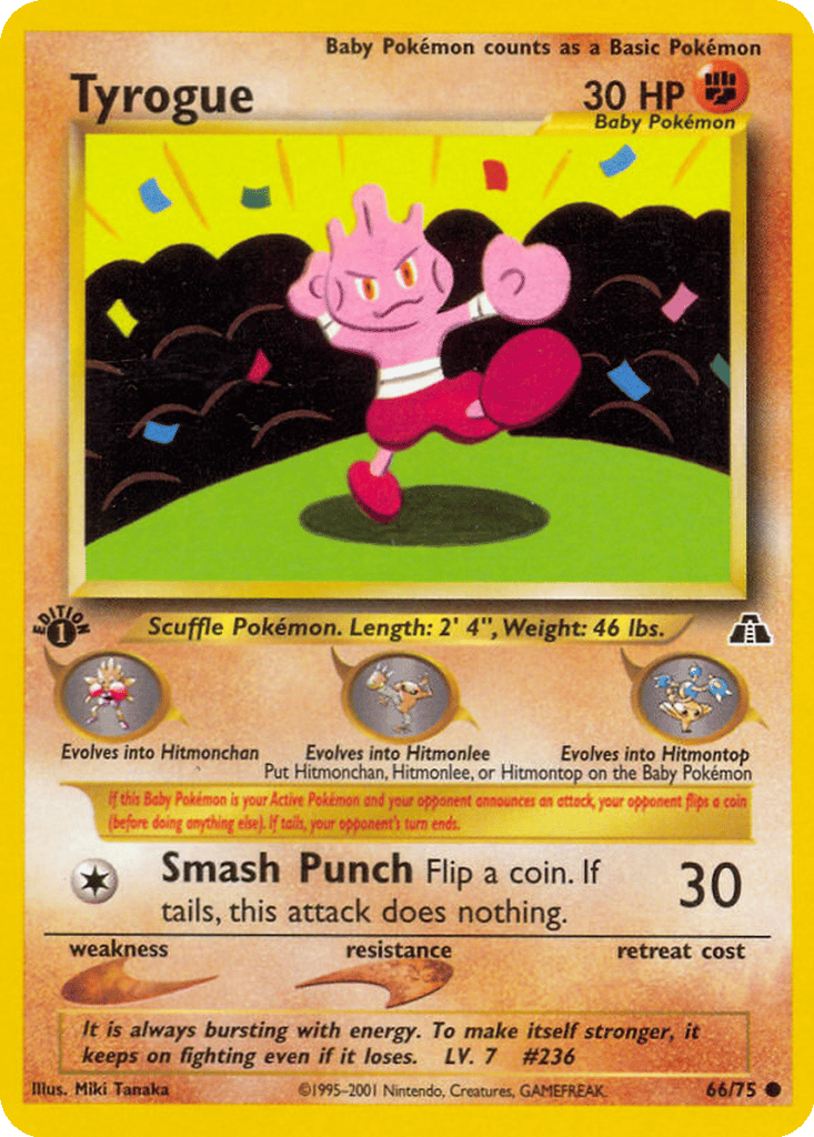 Tyrogue card