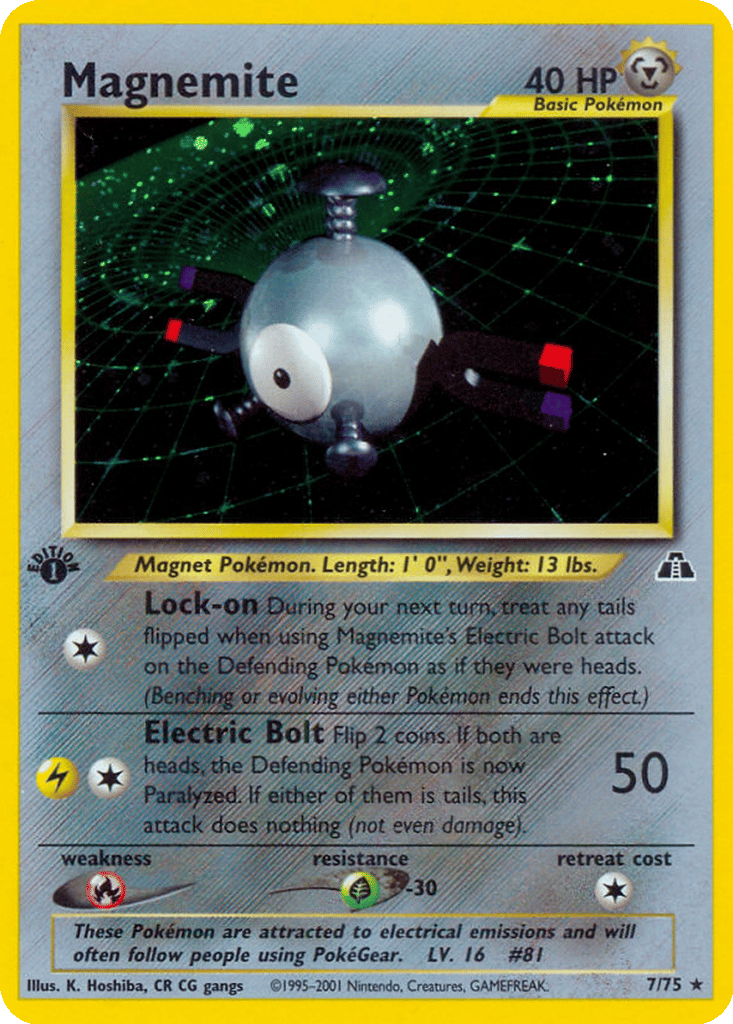 Magnemite card