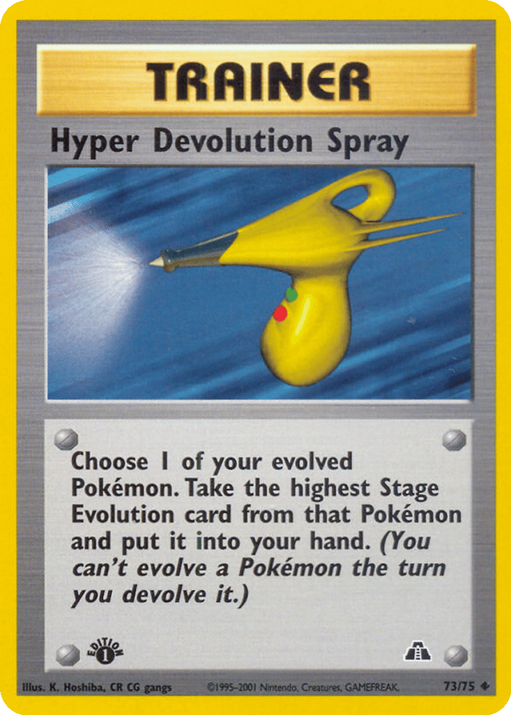 Hyper Devolution Spray card