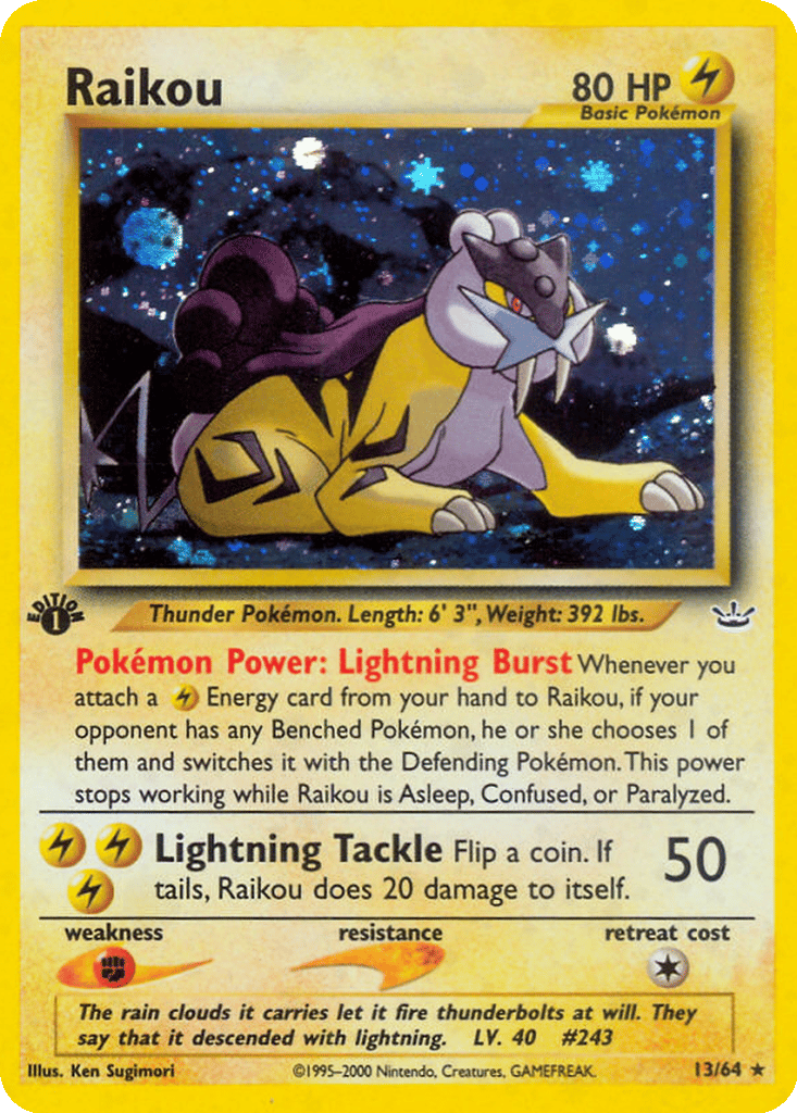 Raikou card