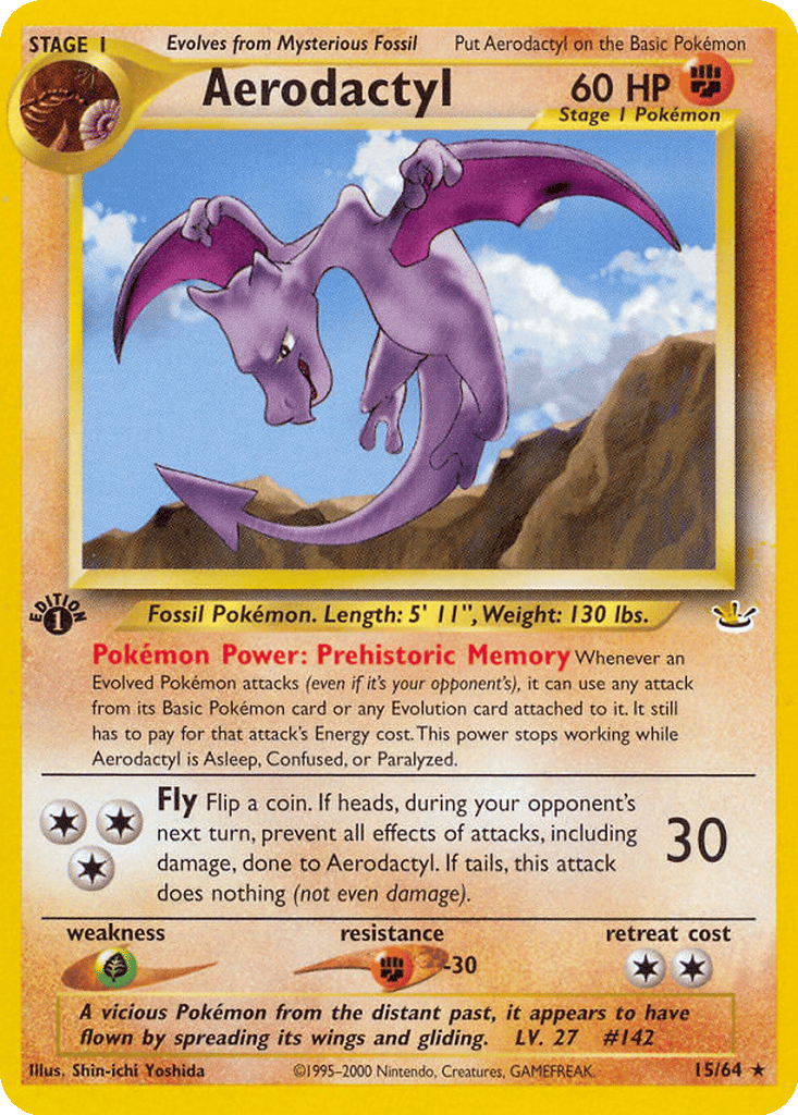 Aerodactyl card