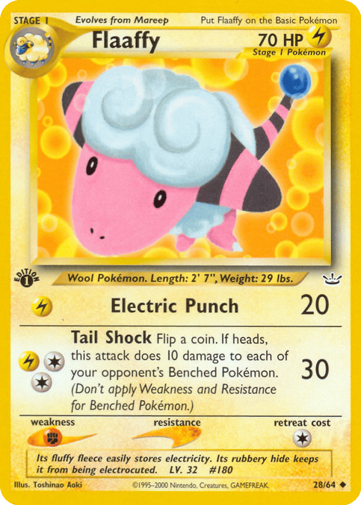 Flaaffy card
