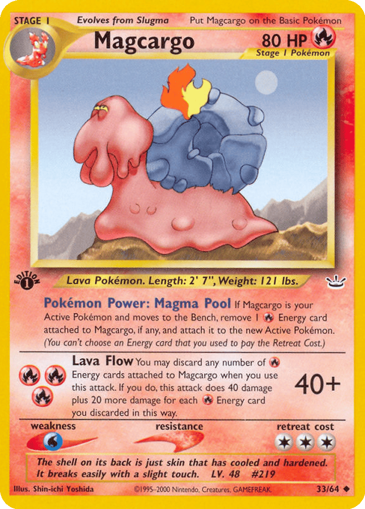Magcargo card