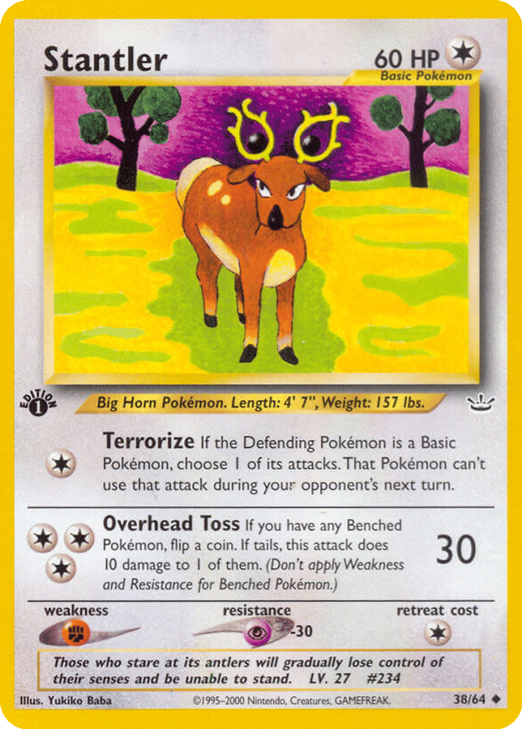 Stantler card