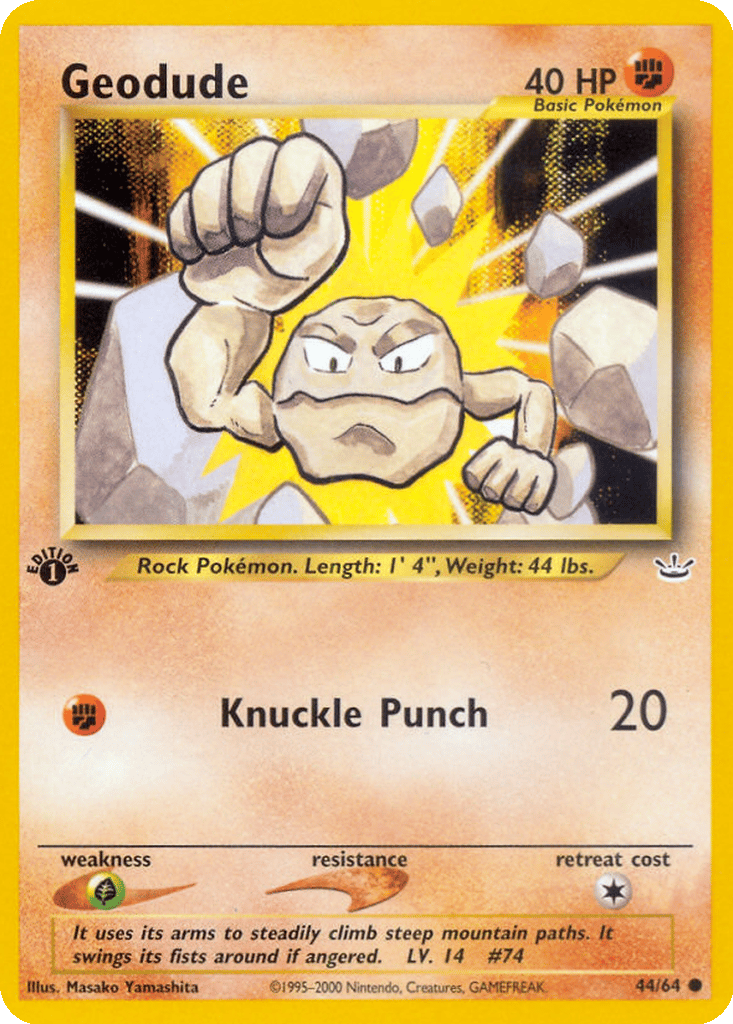 Geodude card
