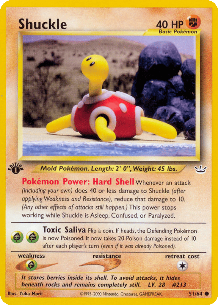 Shuckle card