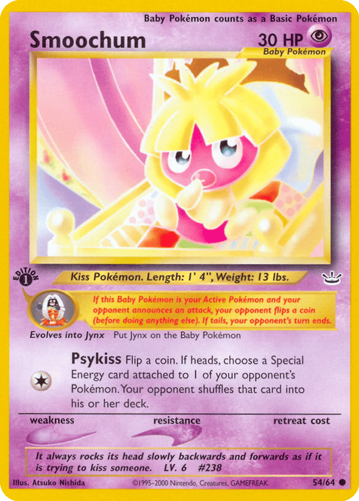 Smoochum card
