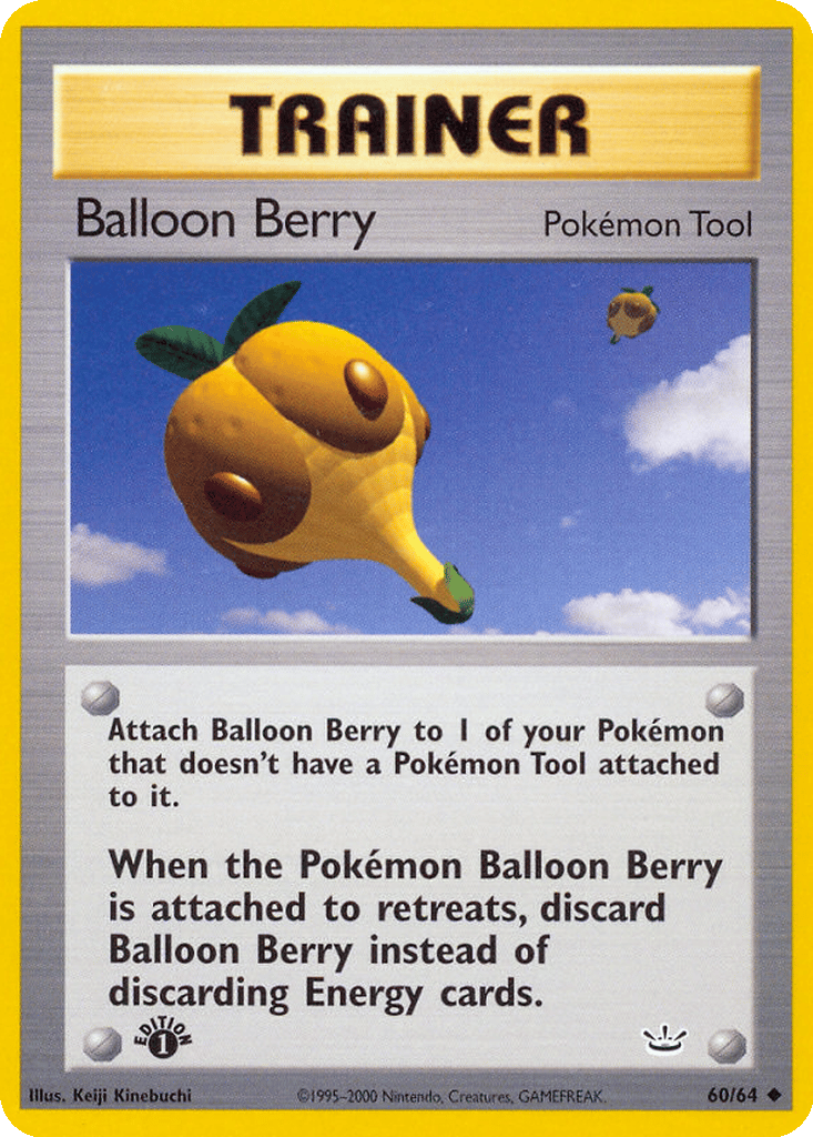 Balloon Berry card