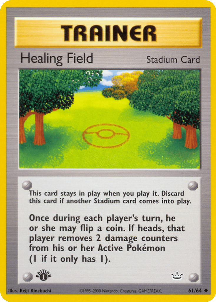 Healing Field card