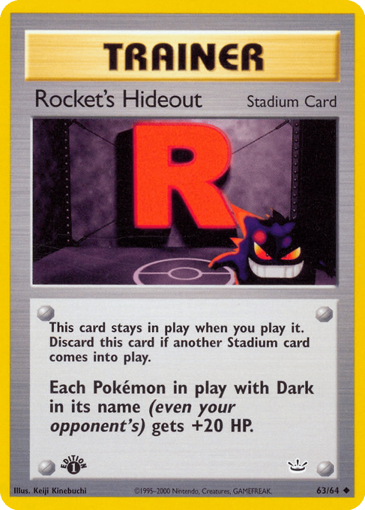 Rocket's Hideout card