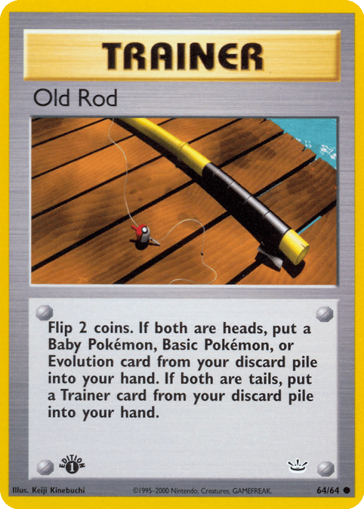 Old Rod card