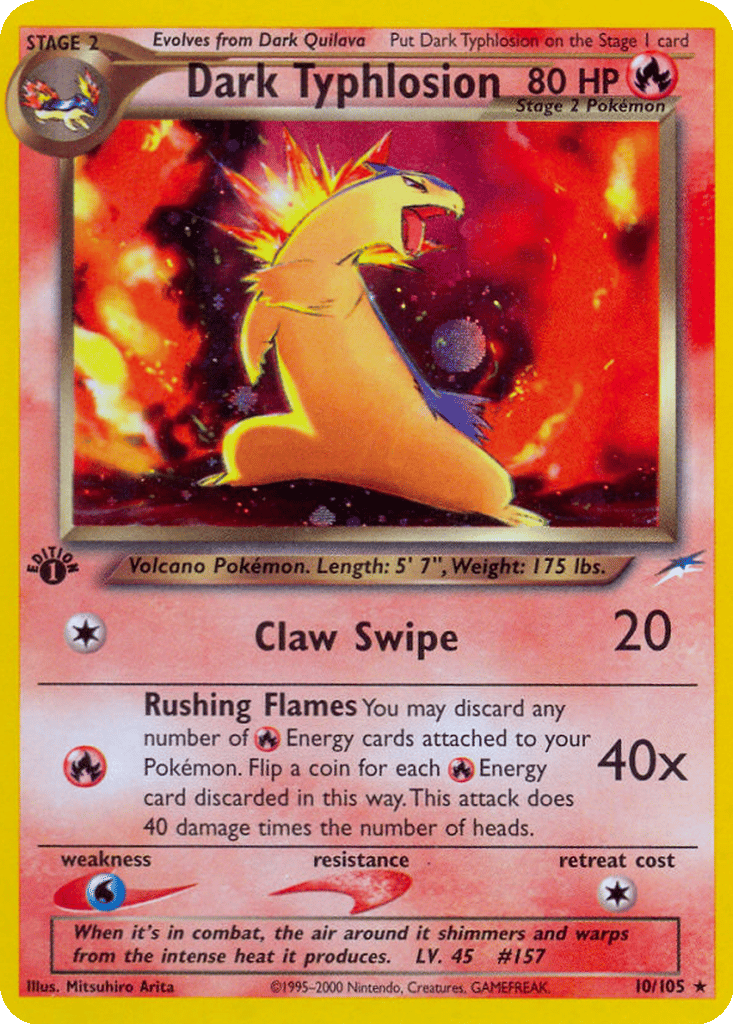 Dark Typhlosion card