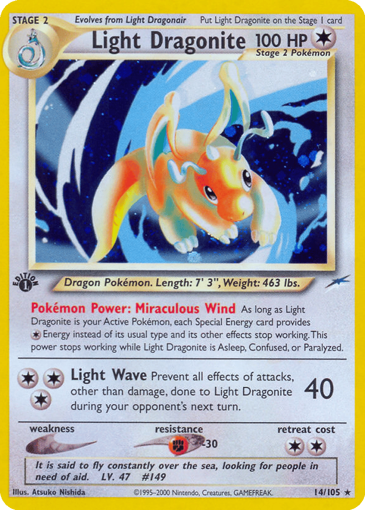 Light Dragonite | Dex - for TCG Collectors