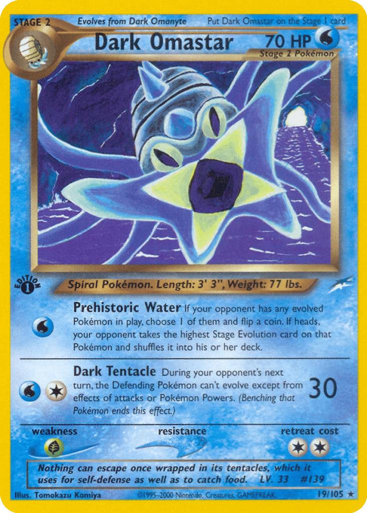 Dark Omastar card