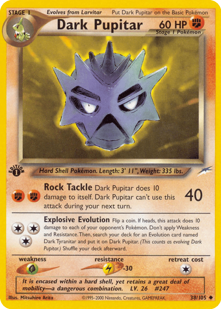 Dark Pupitar card