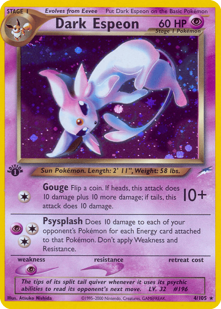 Dark Espeon card