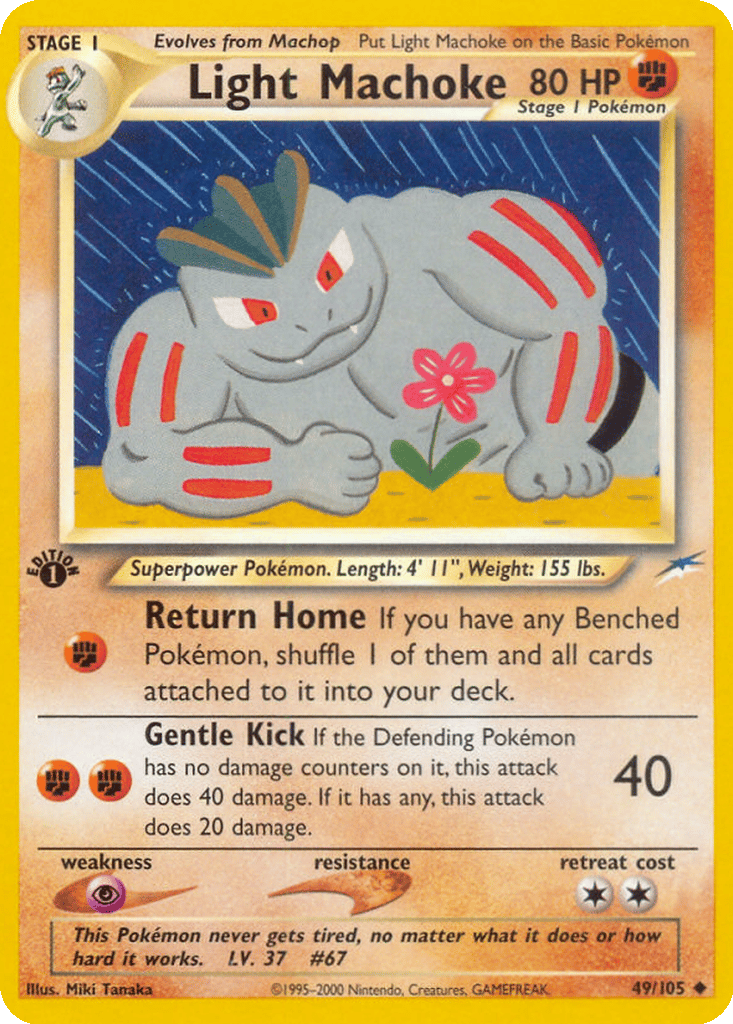 Light Machoke card