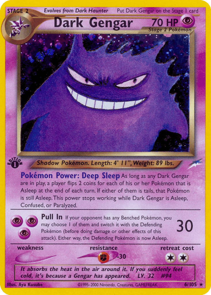 Dark Gengar card