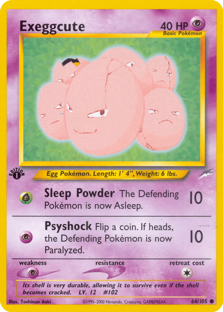 Exeggcute card