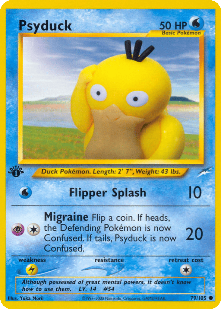 Psyduck card