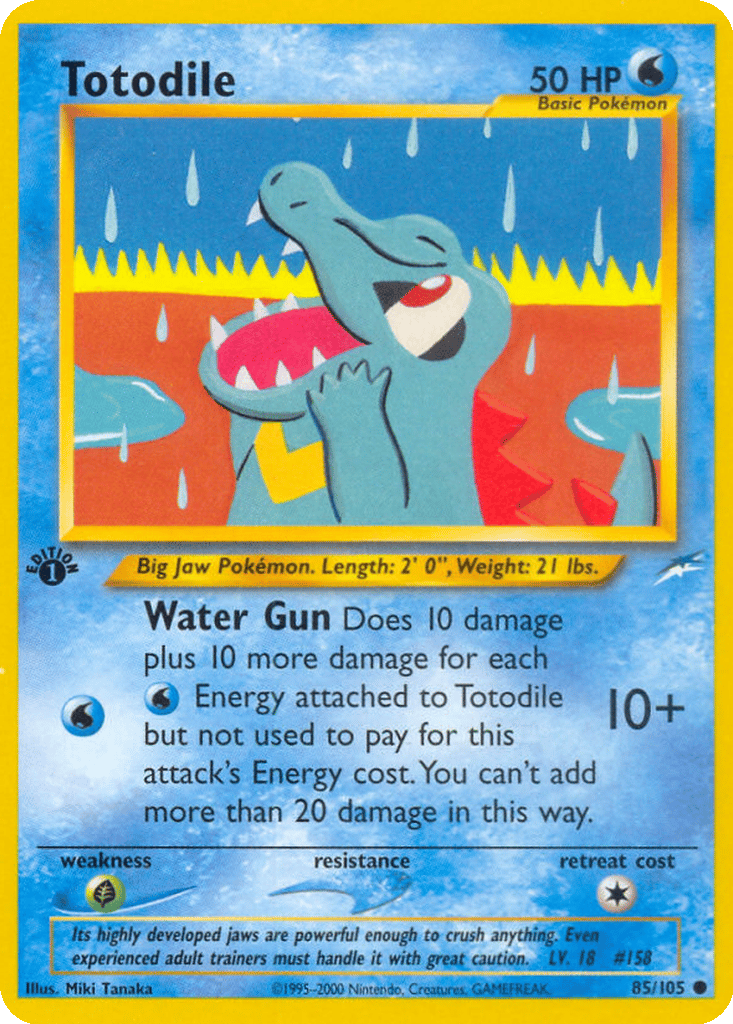 Totodile card