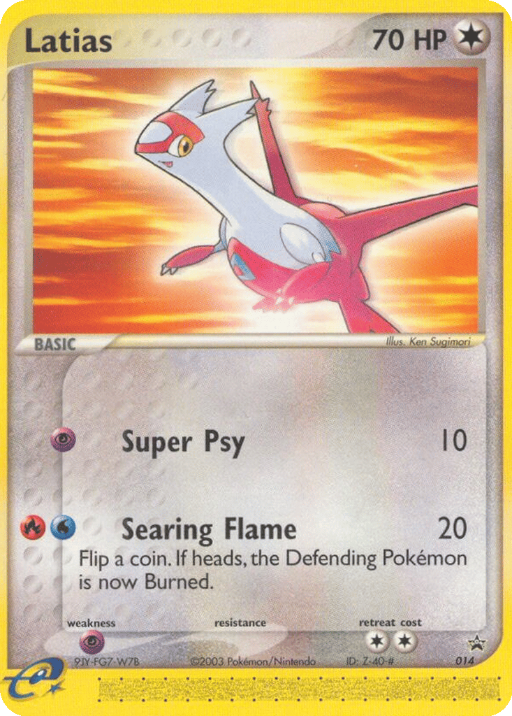 Latias card