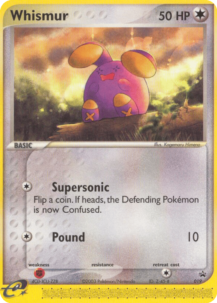 Whismur card