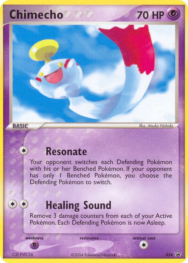 Chimecho card
