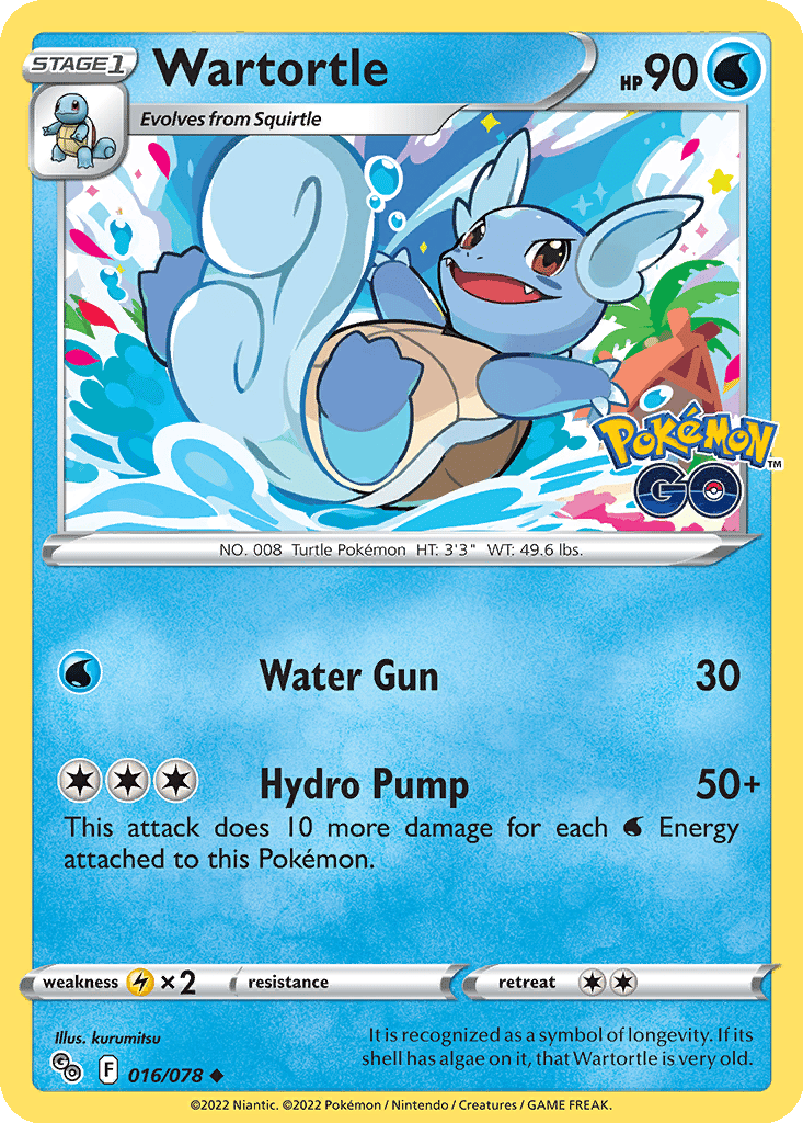 Wartortle Cards | Dex - for TCG Collectors