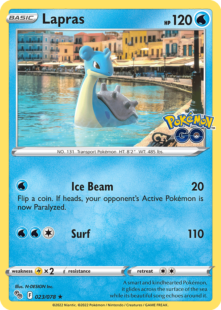 Lapras card