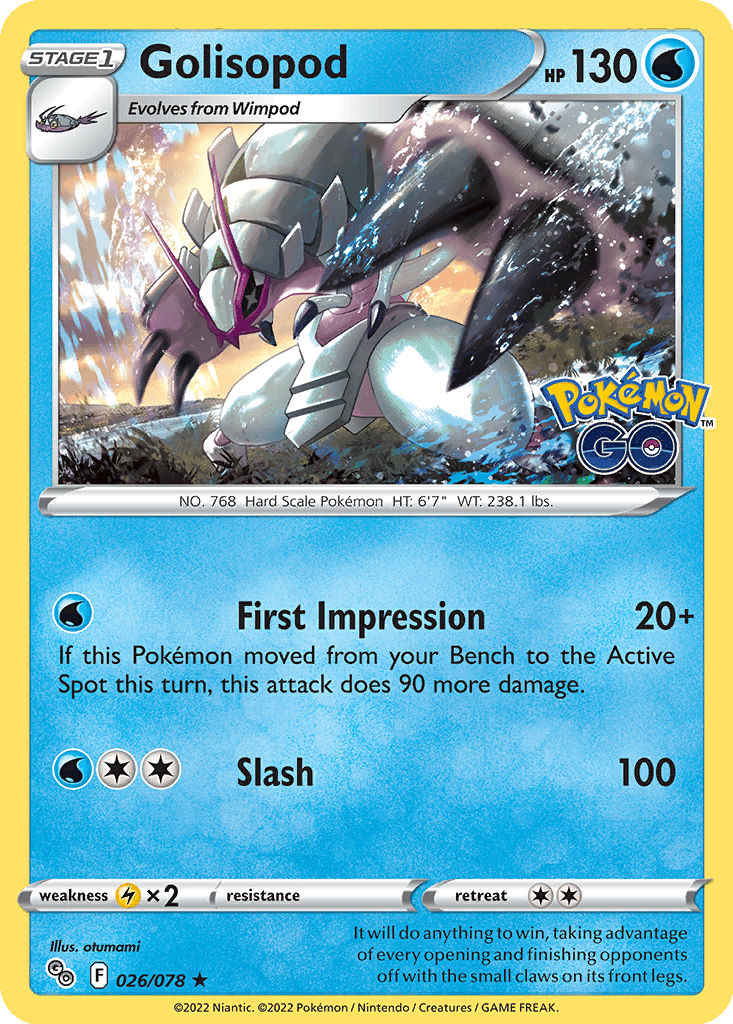 Golisopod card