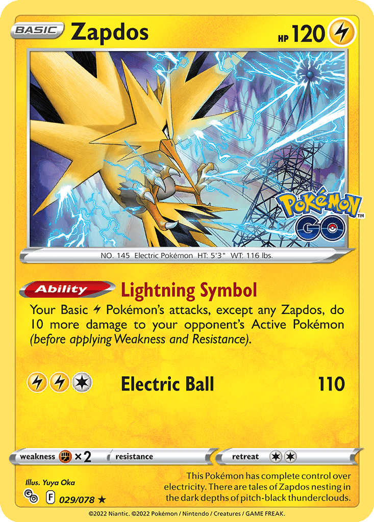 Zapdos card