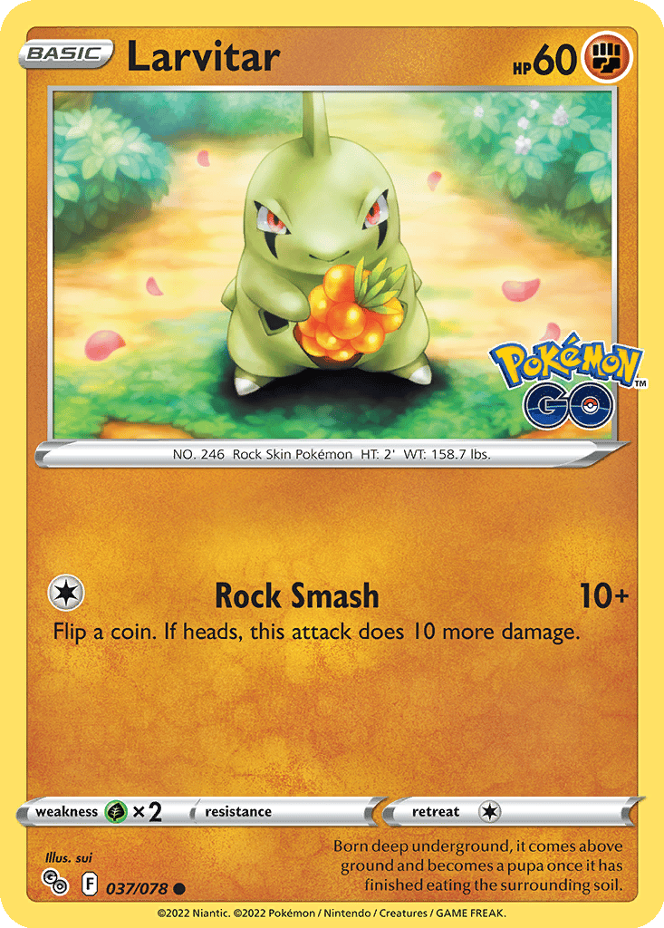 Larvitar Cards | Dex - for TCG Collectors