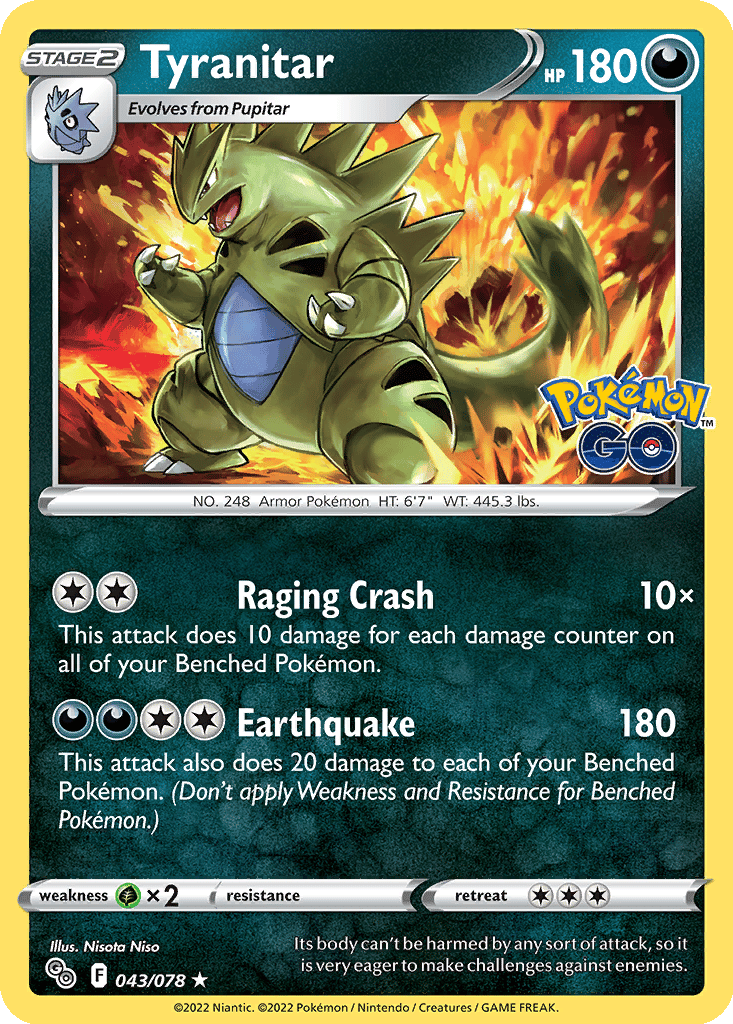 Tyranitar card