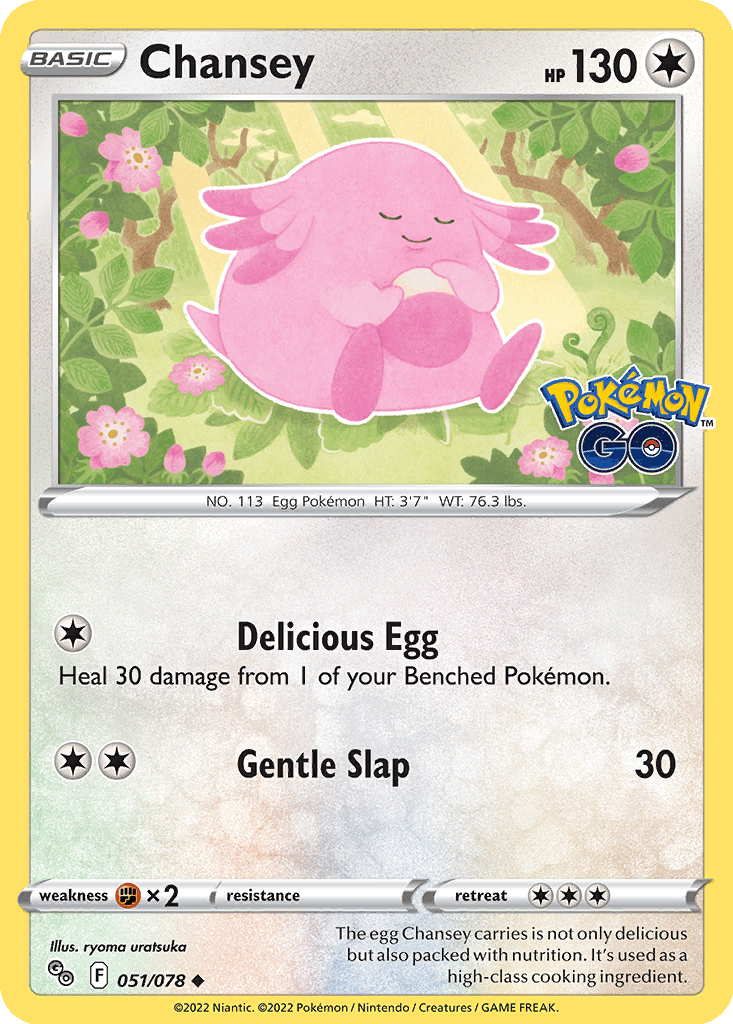 Chansey card