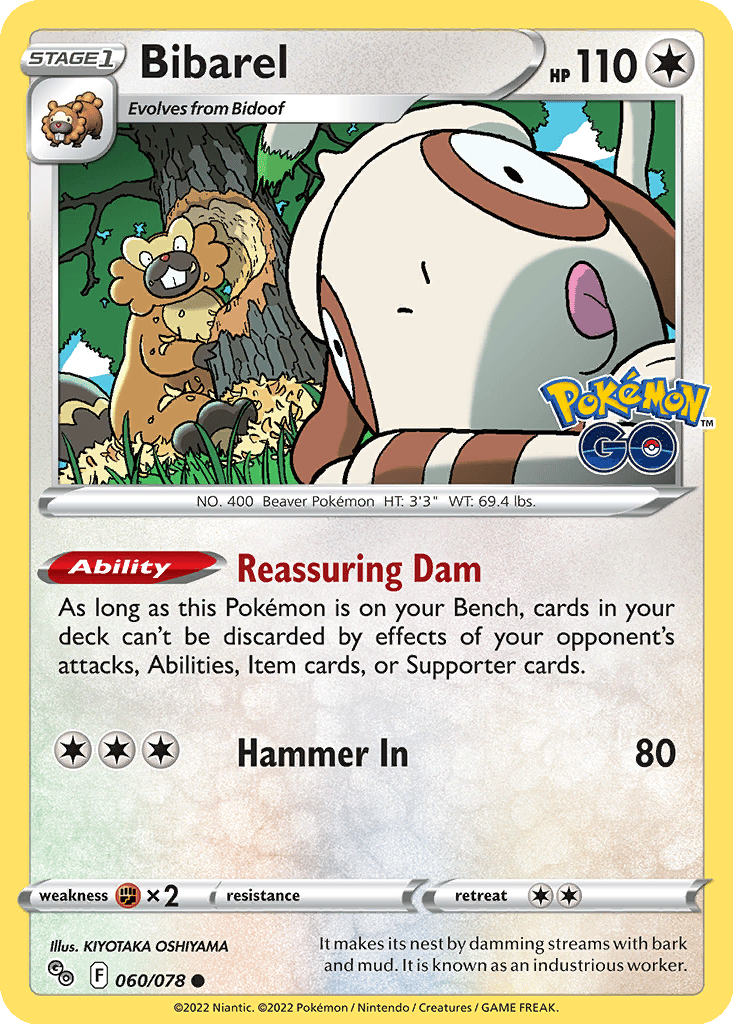 Bibarel card