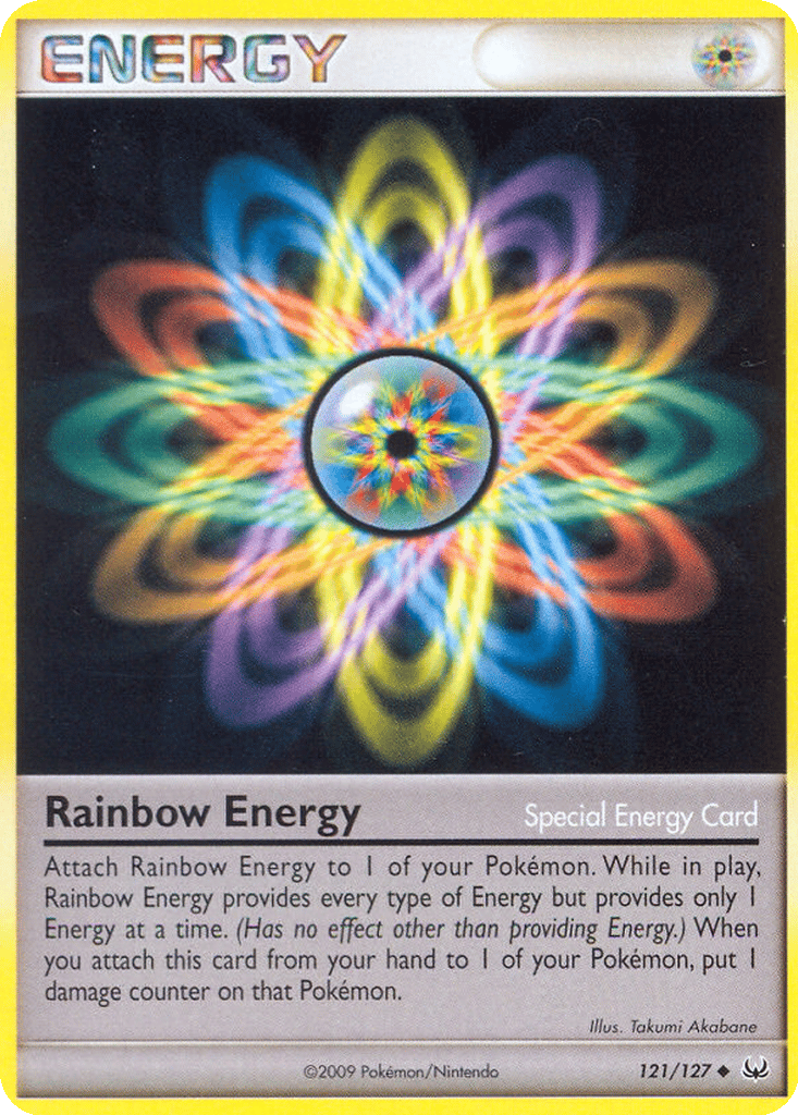 Rainbow Energy card