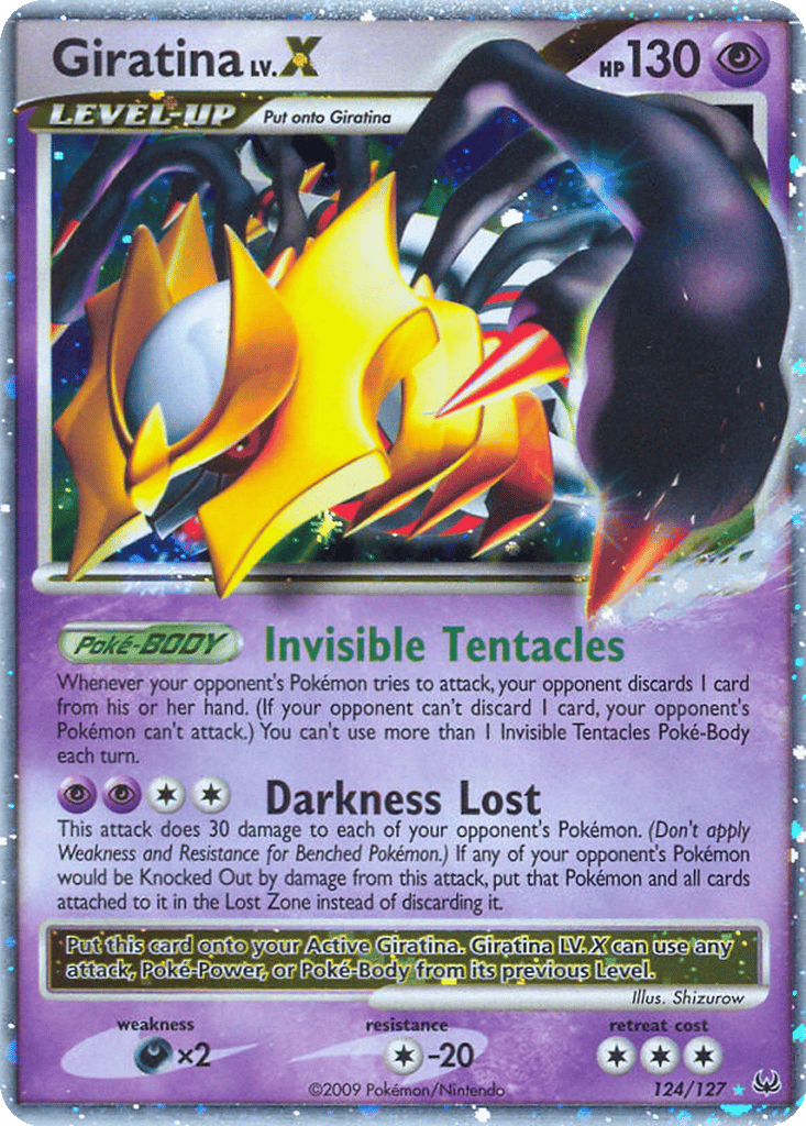 Giratina LV.X card