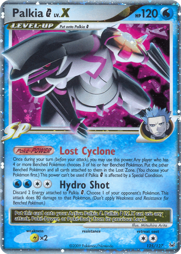 Palkia G LV.X card