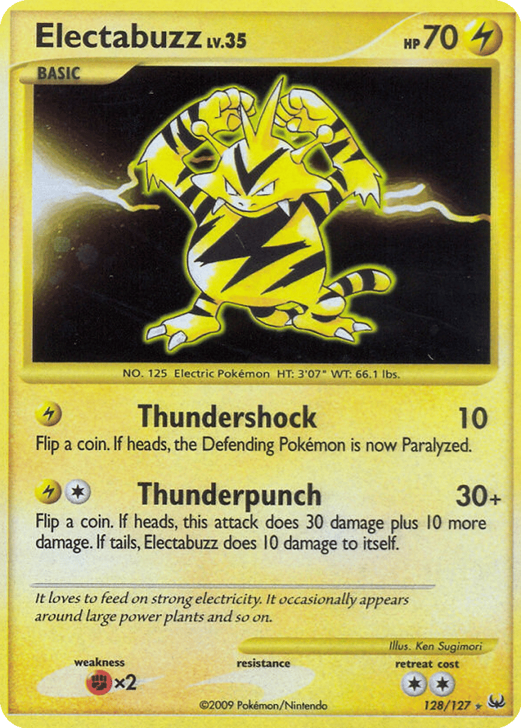 Electabuzz card