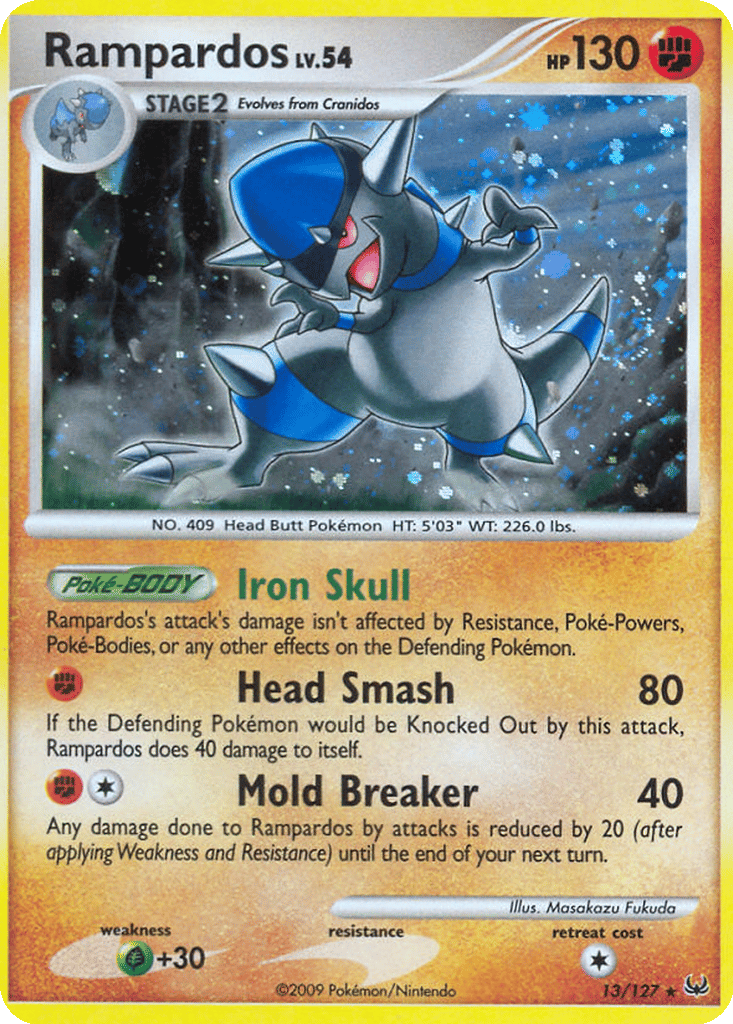 Rampardos card
