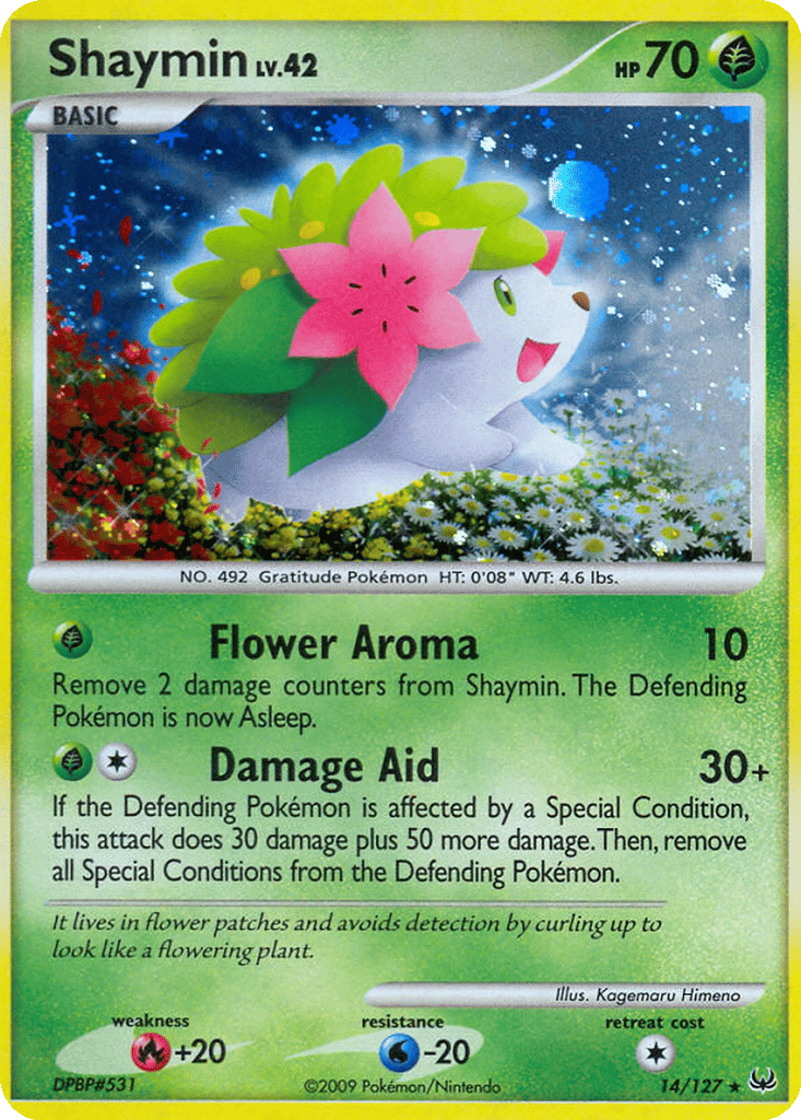 Shaymin card